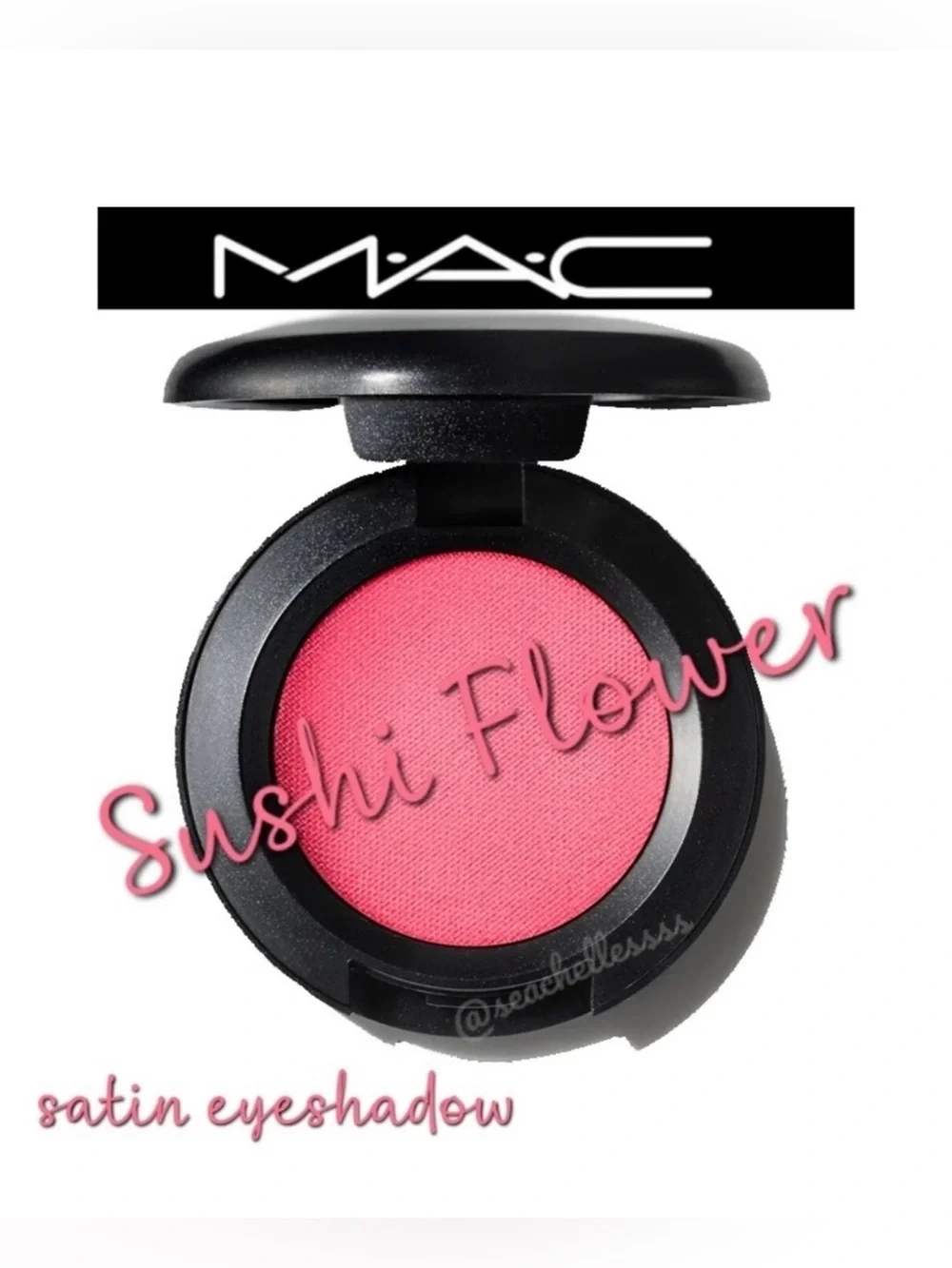 MAC Cosmetics Sushi Flower Satin Eyeshadow Brand New In Box Discontinued